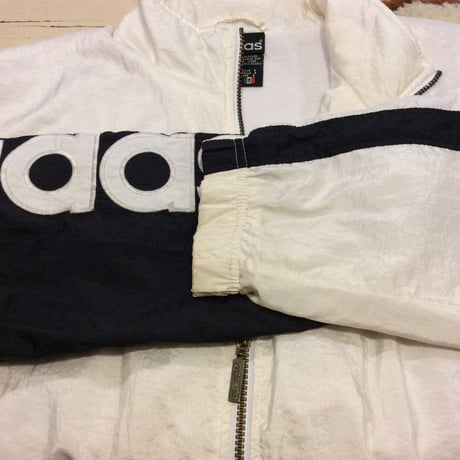 [USED] adidas BIGロゴ ナイロンJKT