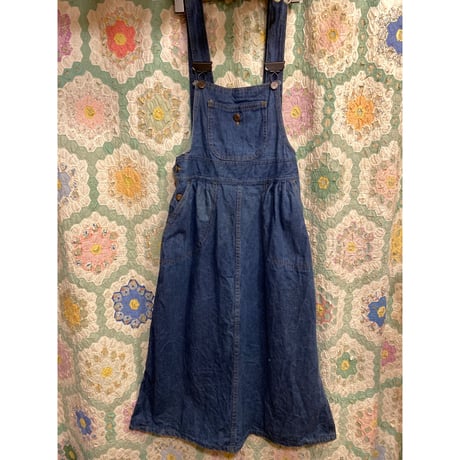 [USED] DENIM サロペットワンピース