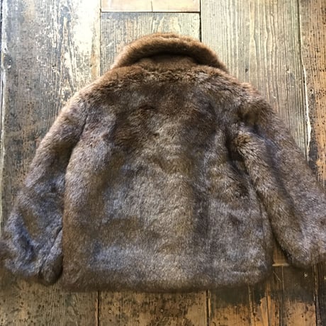[USED] 厚手ふわっとフェイクファージャケット