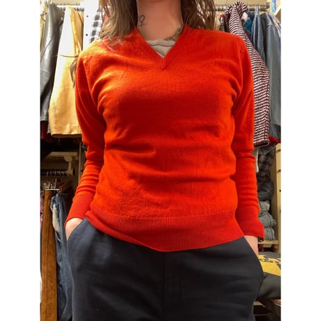 [USED]"Verlana" Vネックニット♥️