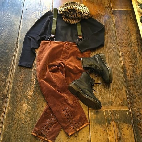 [USED] コーデュロイ乗馬パンツ