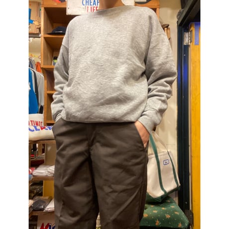 [USED] 80's gray sweatshirt 50/50