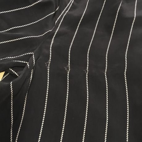 [USED] 縄模様のSILKパンツ