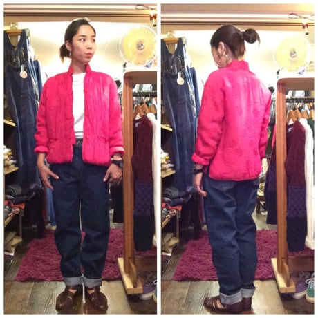 [USED] vintage 綿入りCHINA JKT