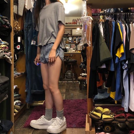 [USED] GRAY！CUTOFF Tee