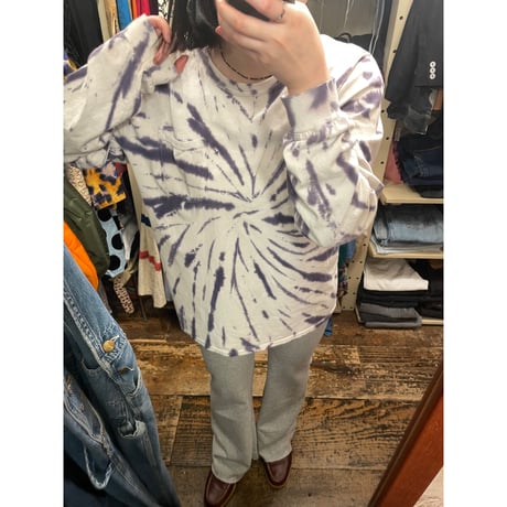 [USED] タイダイ LS ポケTee