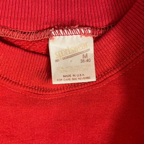 [USED]80's "NEW YORK magazine" SWEAT ❤️