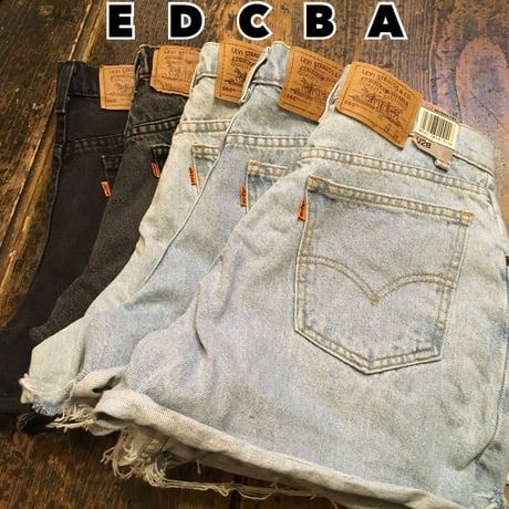 [DEAD STOCK / USED] 90‘s！560 / 565 DENIM ショーツ