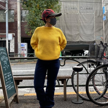 [USED] CHECK WOOL CAP