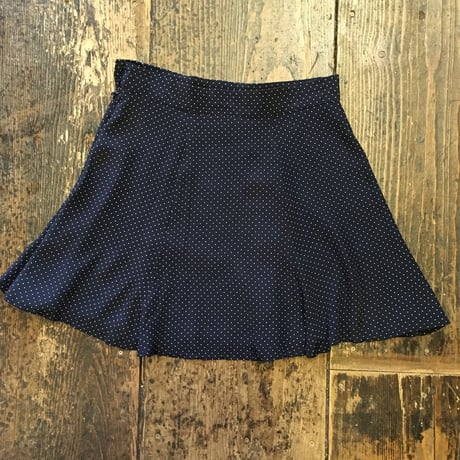 [USED] DOT柄シフォンスカート