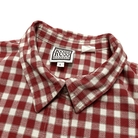 [USED] S/S PLAID SHIRT