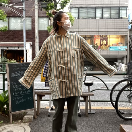 [DEADSTOCK]Stripe Sleeping SHIRTS