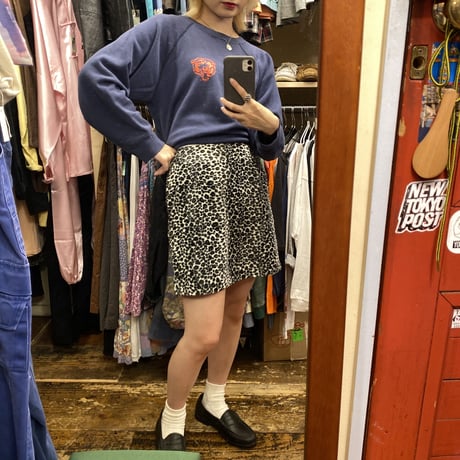 [USED] レオパードタイトミニSKIRT♡