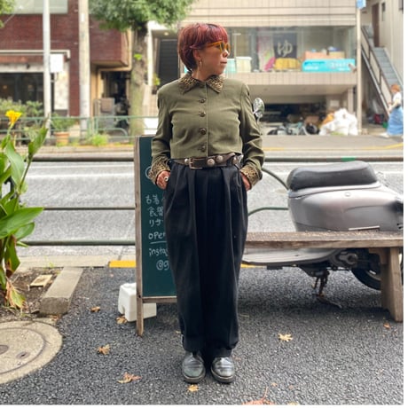 [USED] SILK SHORT JACKET♡