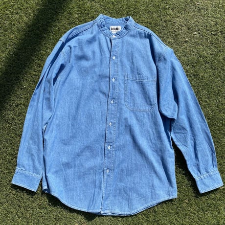 [USED] スタンドカラーDENIM シャツ