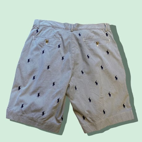 [USED] Ralph Lauren COTTON 刺繍shorts
