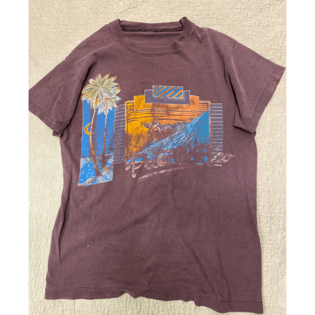 [USED]  Vintage 'プエルトリコ🇵🇷'Tee