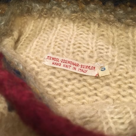 [USED]  ハイネックモヘアKNIT