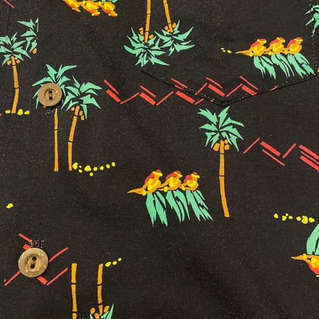 [USED] フラガール🌴Hawaiian shirt