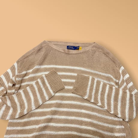 [USED] POLO Ralph Lauren 麻ニット