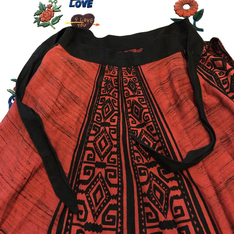 [USED] Made in MEXICOプリントフレアスカート