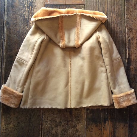 [USED]ぬくぬくかわいい☆フェイクムートンJKT