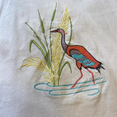 [USED] さぎ刺繍 Tee