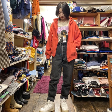 [USED] 真っ赤なZIP-UP PARKA