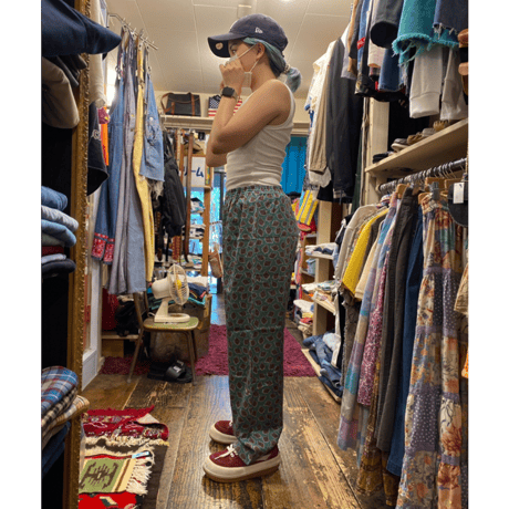 [USED] EURO vintage ペイズリーパジャマパンツ