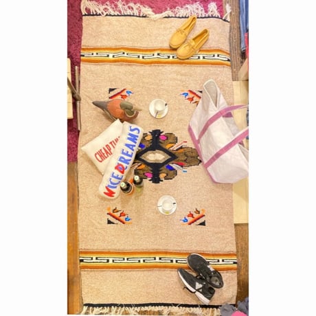 [USED] メキシカンラグ ポンチョ 188×97cm