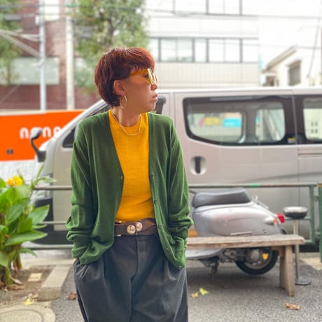 [USED] made in PARIS ニットカーディガン