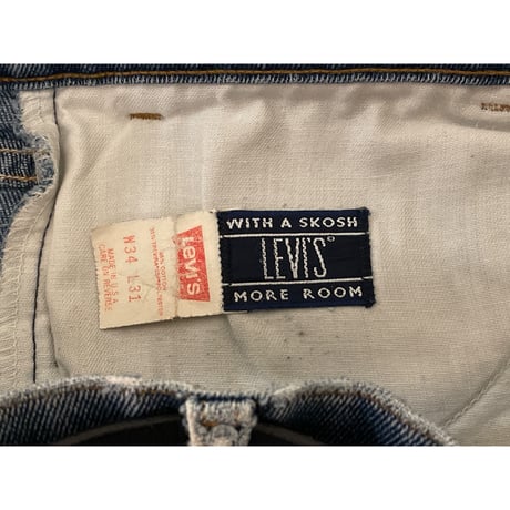 [USED] 80's Levis ダメージ DENIM ストレッチ