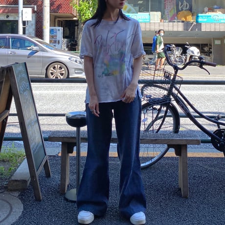 [USED] "PINK FLOYD" TIE-DYE Tee！