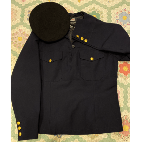 [DEADSTOCK] SWEDEN軍 セーラートップス