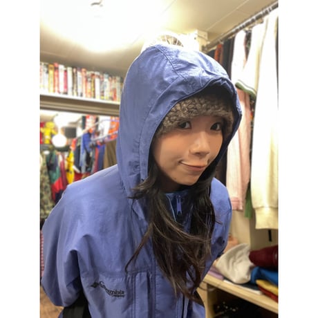 [USED] "Columbia" Purple🪻マウンテンパーカー