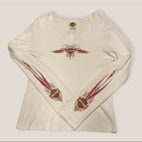 [USED]🔥HARLEY DAVIDSON🔥ロンTee