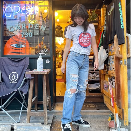 [USED] Levis "501" CRASH DENIM