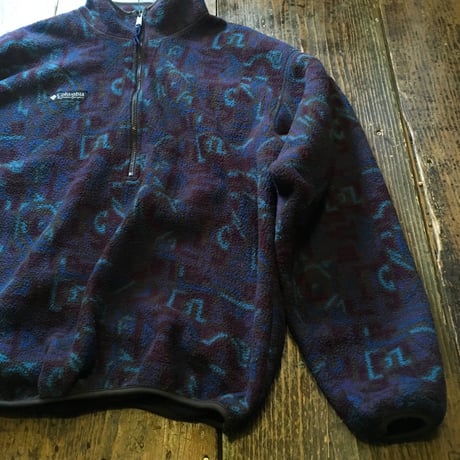 [USED] Columbiaフリース HALF ZIP JKT