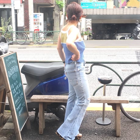 [USED] リブ編みキャミソール