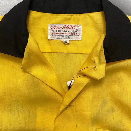 [USED] VINTAGE BOWLING SHIRT🎳 made in U.S.A.
