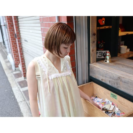 [USED] US vintage ネグリジェ ワンピ⭐︎