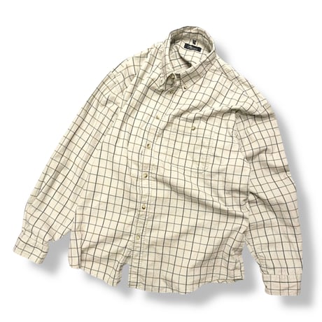 [USED] CORDUROY PLAID BD SHIRT