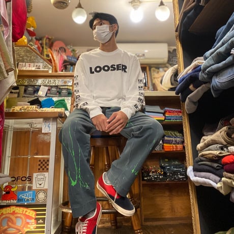 [Naughty]  LOOSER L/S Tee