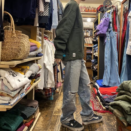 [USED] Levi's 501 赤耳ダメージDENIM