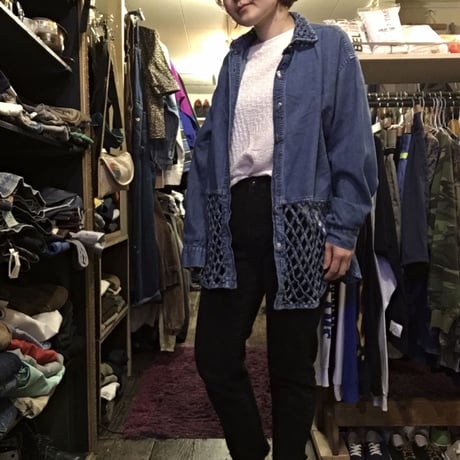 [USED] デニムロングJKT