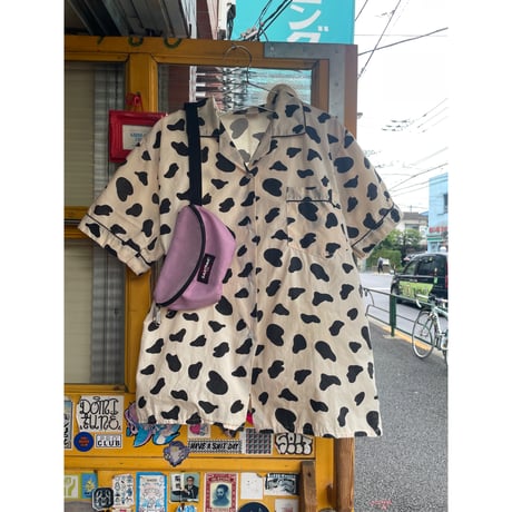 [USED] うし柄 パジャマ シャツ