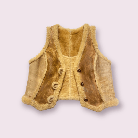 [USED] vintage Real ムートンベスト