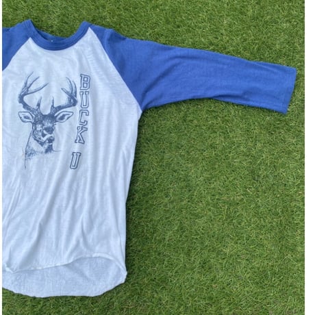[USED] OLDプリントラグラン Tee