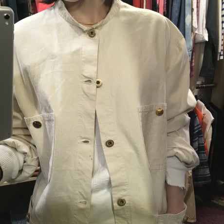 [USED] ボタンがかわいい！ワークJKT