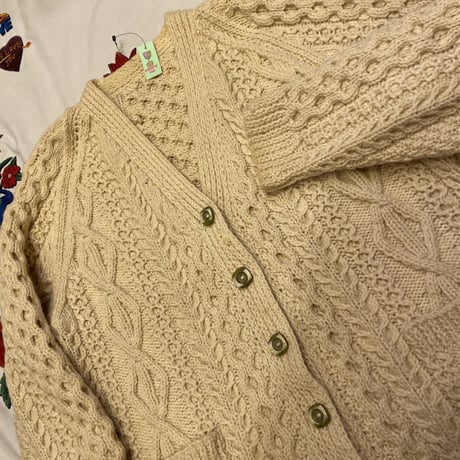 [USED] フィッシャーマン ニットカーディガン
